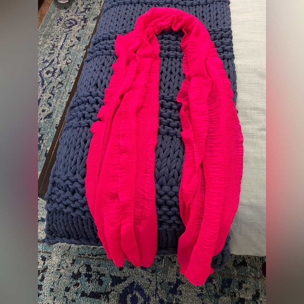 Hot Pink Scarf